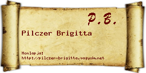 Pilczer Brigitta névjegykártya